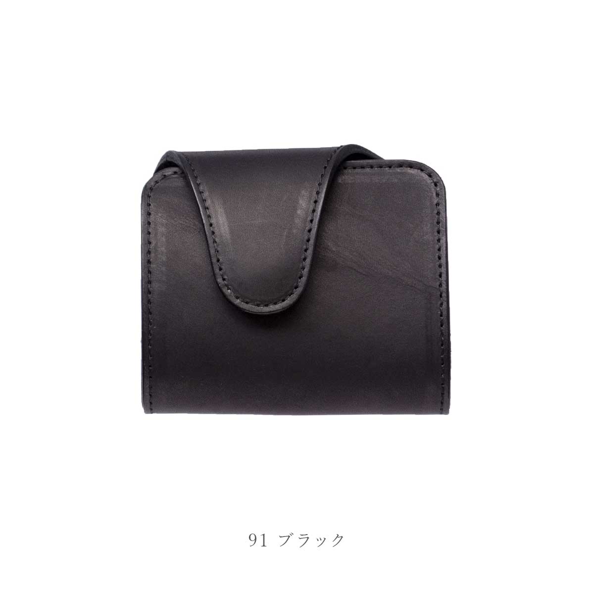 受注生産(〜3ヶ月程度) 【栃木 / ミシバクロップ】 トラッカー二つ折り財布 / WP510