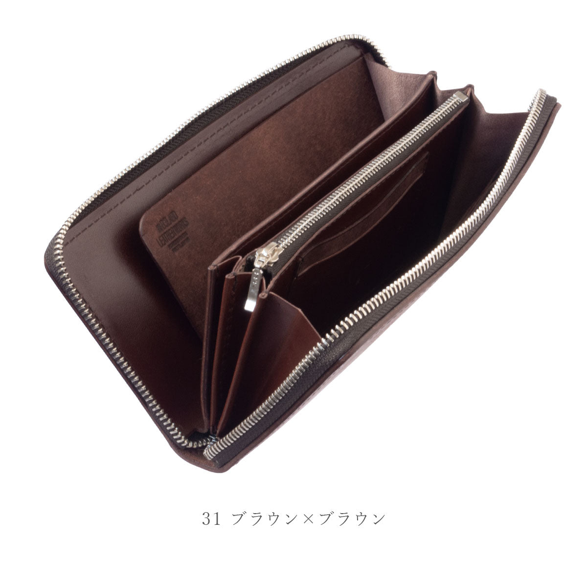 【Pueblo×栃木レザー】 ラウンドファスナー長財布 ※刻印・カスタム不可 / WP455 493 517