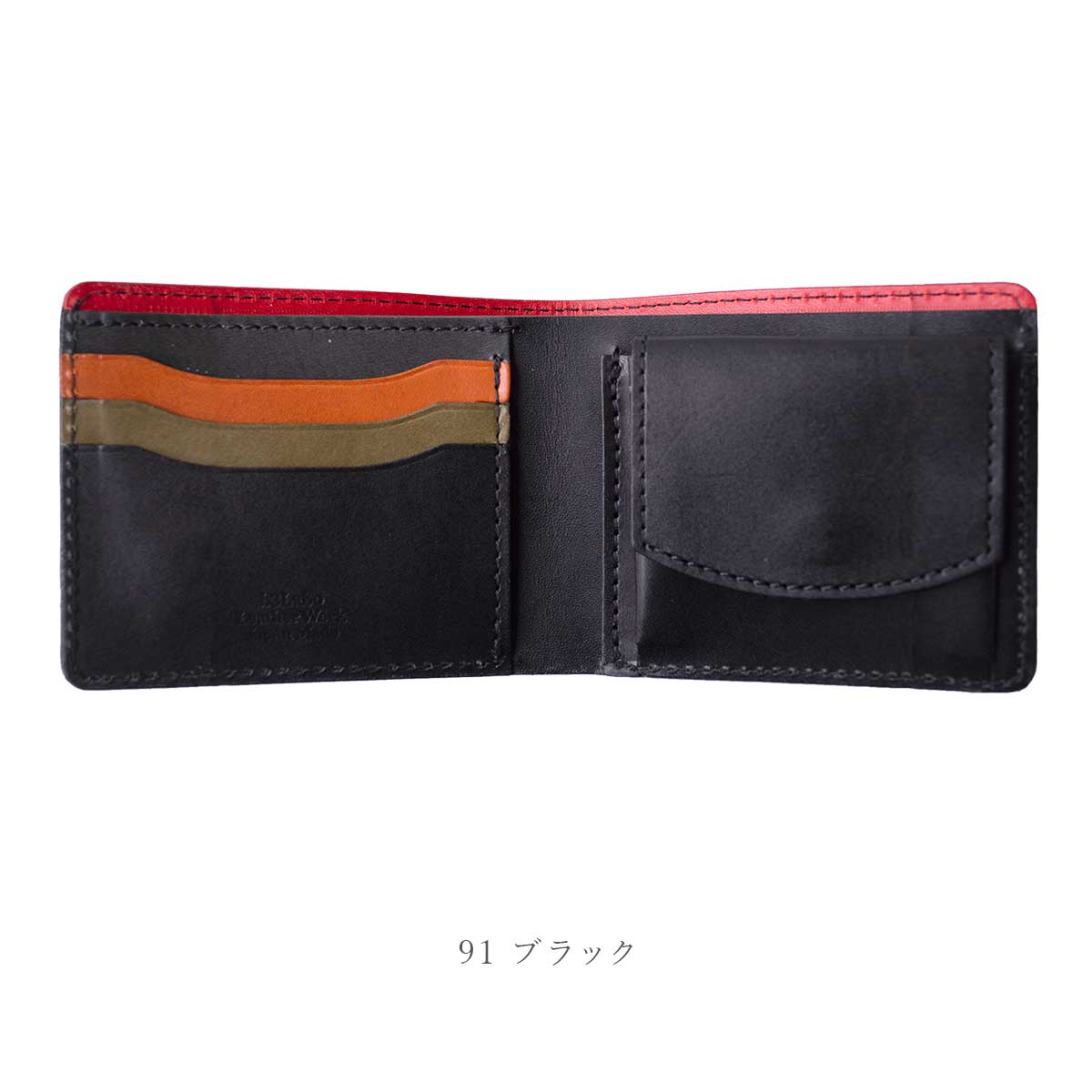 【栃木 / インナーマルチカラー】  Over 2つ折り財布 / WP446 496 520