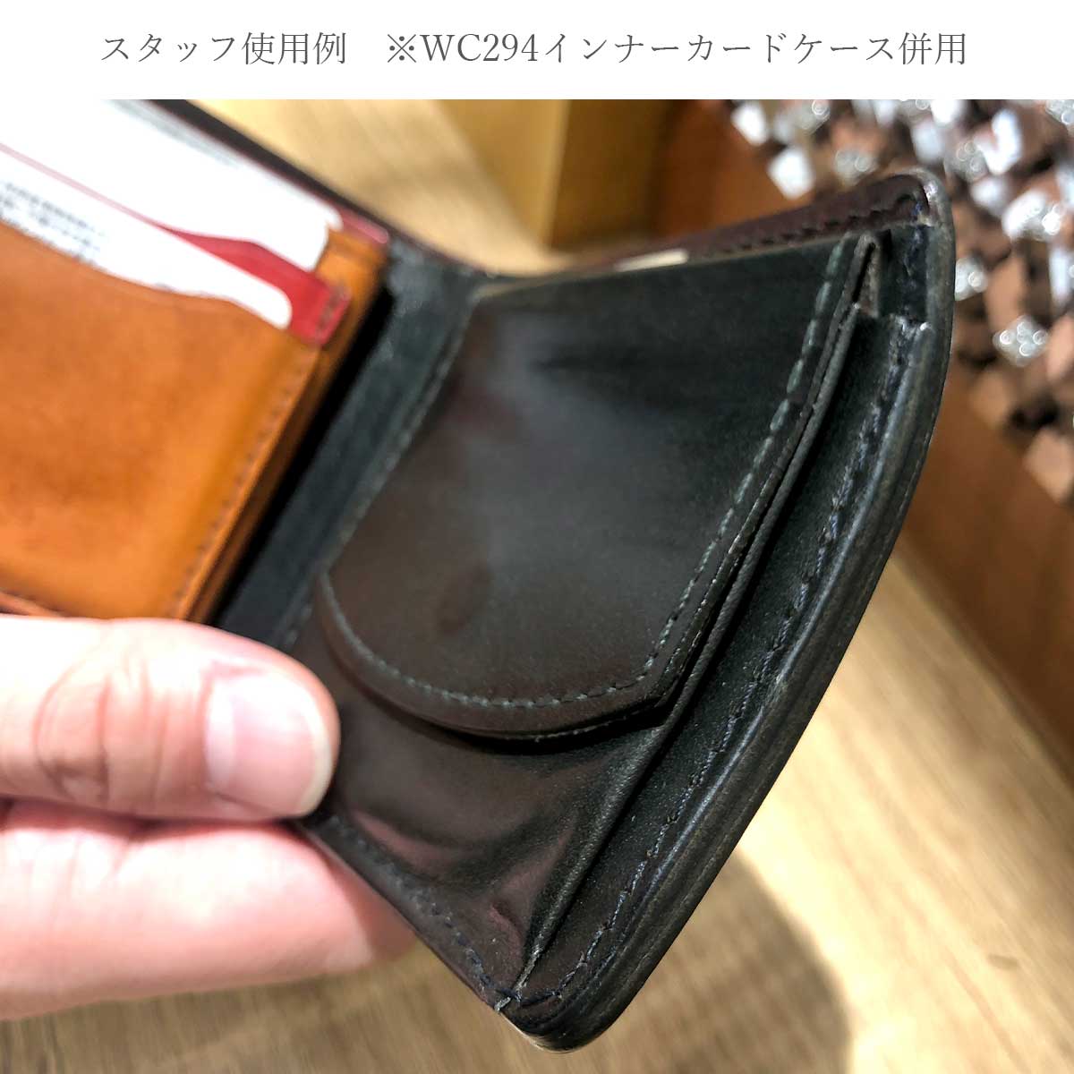 【栃木 / インナーマルチカラー】  Over 2つ折り財布 / WP446 496 520