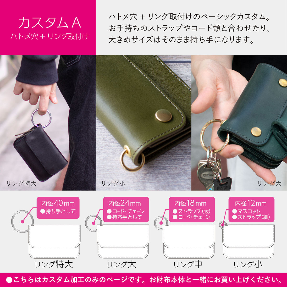 ミニ財布｜b3Labo craft｜小さくても機能的なレザーミニ財布
