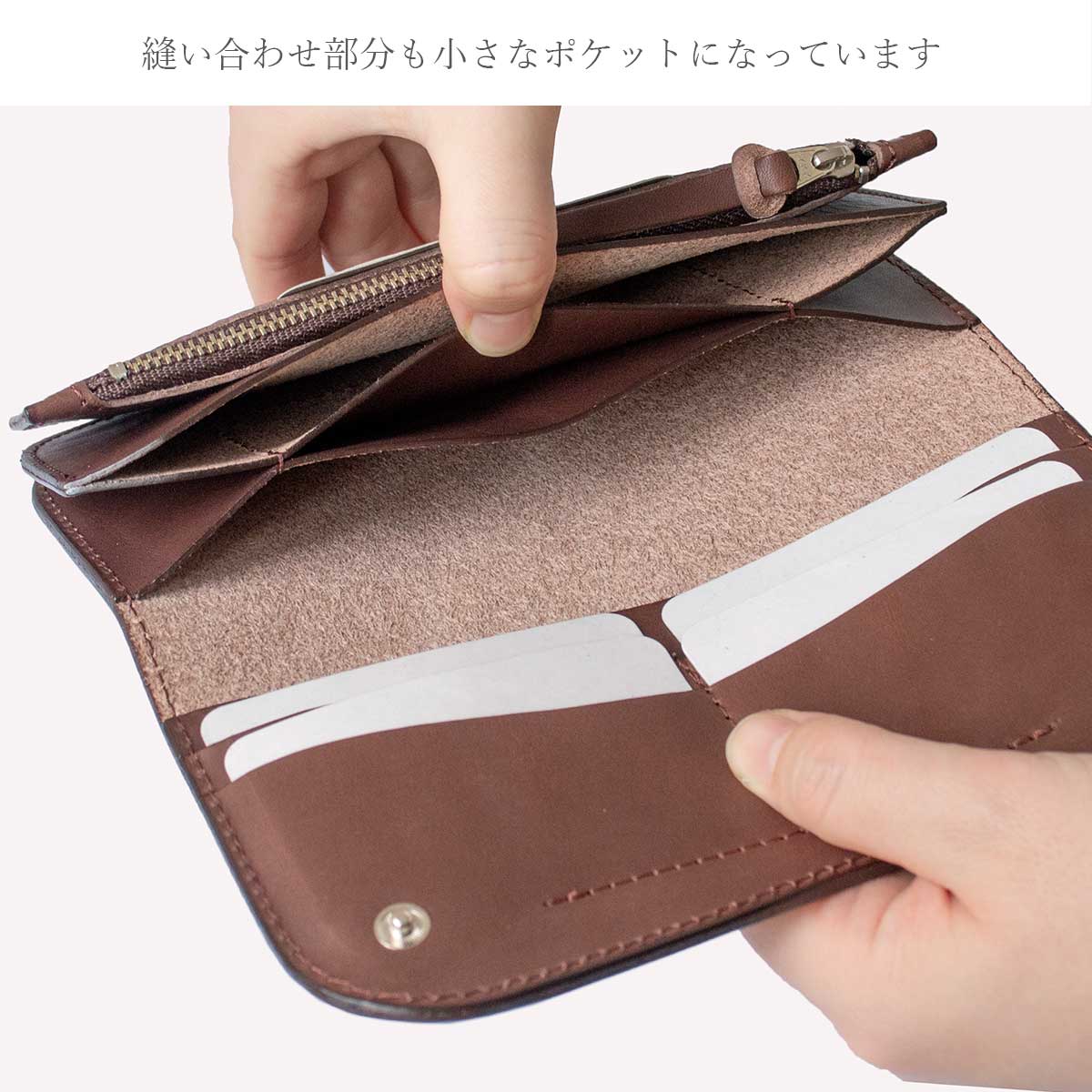 受注生産（〜3ヶ月程度） 【栃木 / ミシバクロップ】 トラッカーウォレット（ロング） / WP512